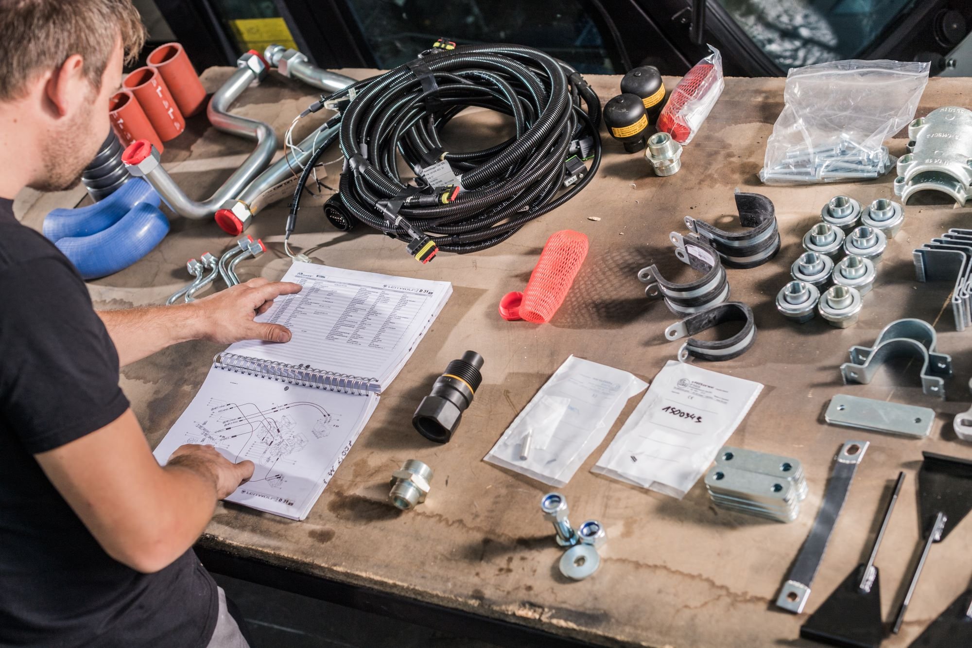 Spare Parts for Crawler Carriers Prinoth