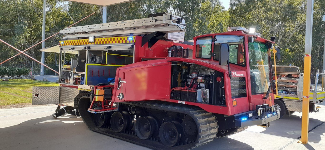 Tracked Pumpers for Australian Alpine Community Tracked Pumpers for Australian Alpine Community