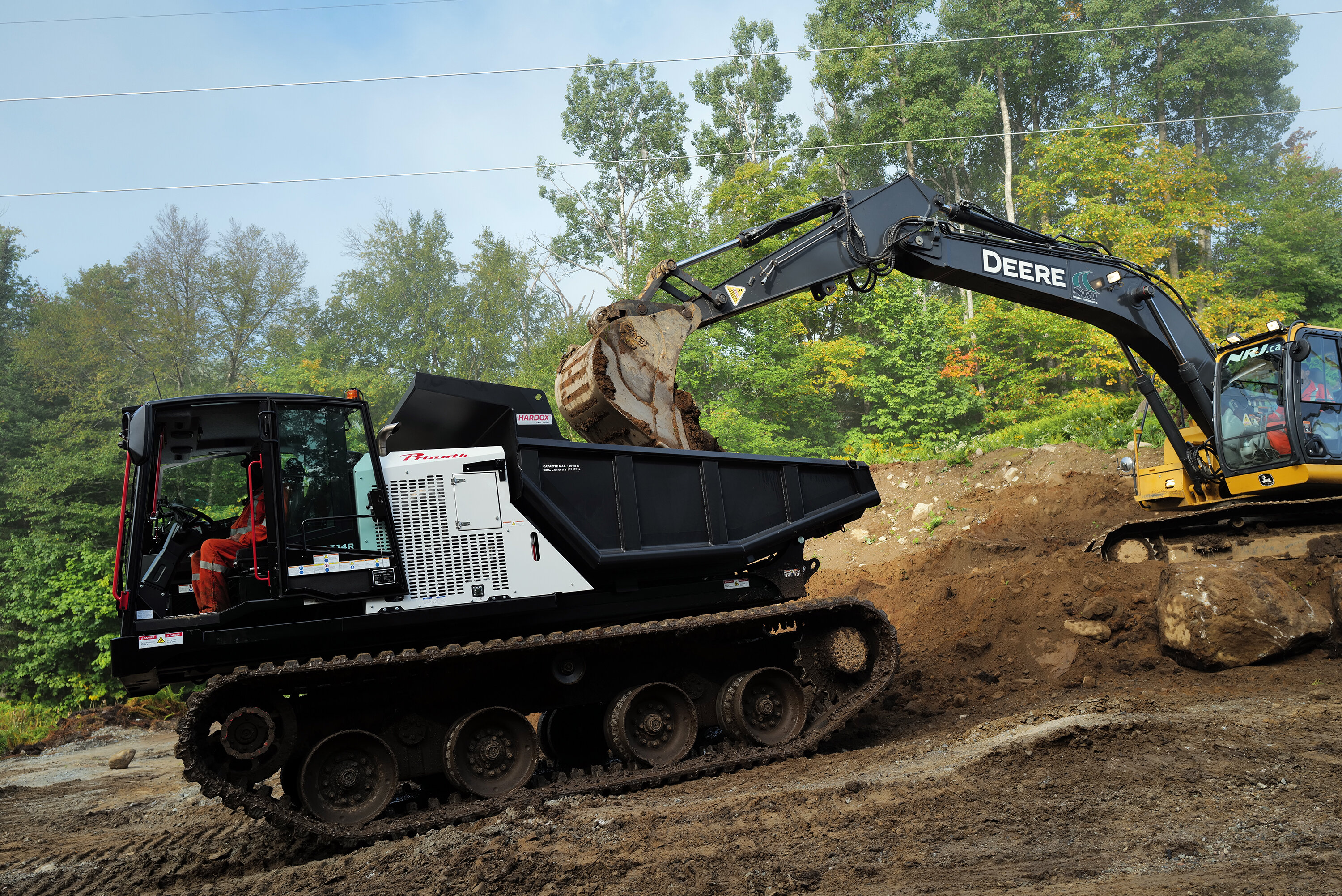 Cut Costs by Using Prinoth T14r Crawler Carriers