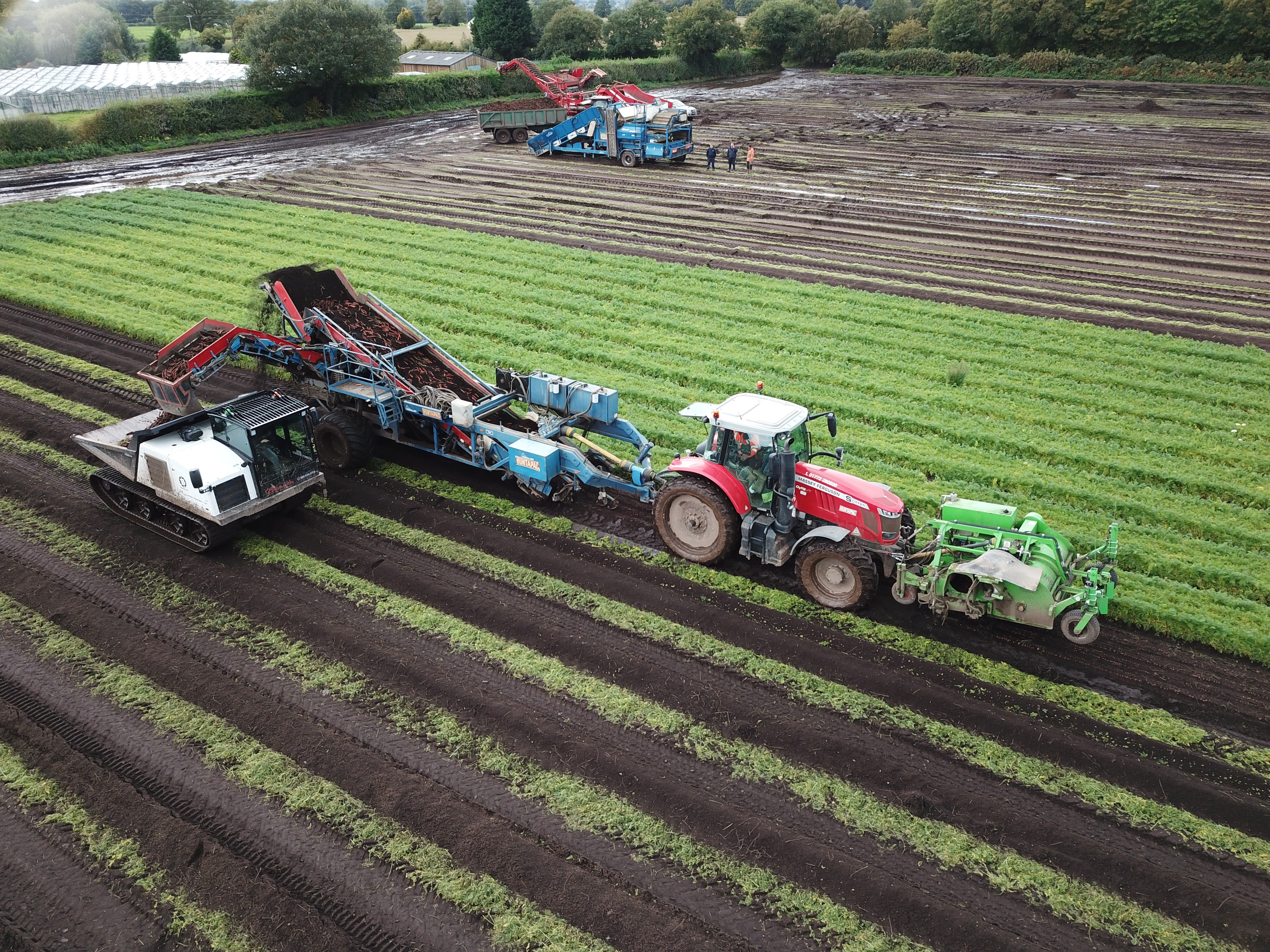 With the lowest ground pressure in its class and easy handling, the Panther T9r ensures minimal impact even in mud, marsh, or soft soil, protecting farm terrain while performing smoothly in rough conditions.